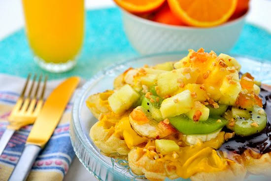 Portakal Limon Şöleni Waffle